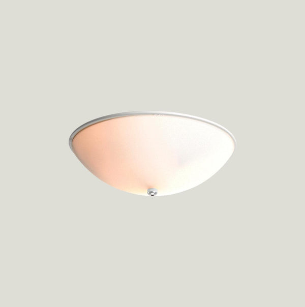 Oyster Light Kit for Ceiling Fan White