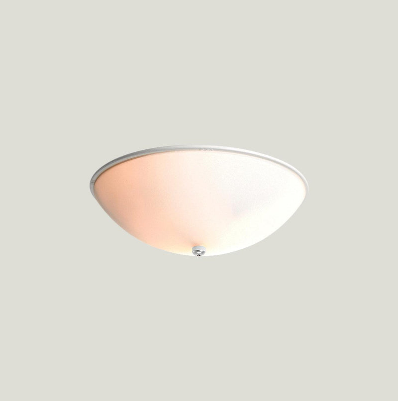Oyster Light Kit for Ceiling Fan White